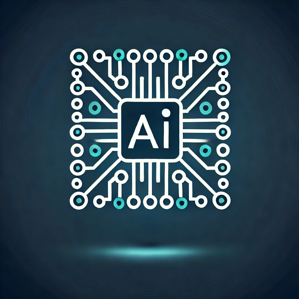 Minimalist AI icon representing fully automated outreach Minimalist AI icon representing fully automated outreach